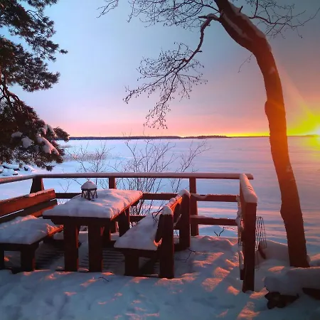 빌라 Skitunas Pyhtaa